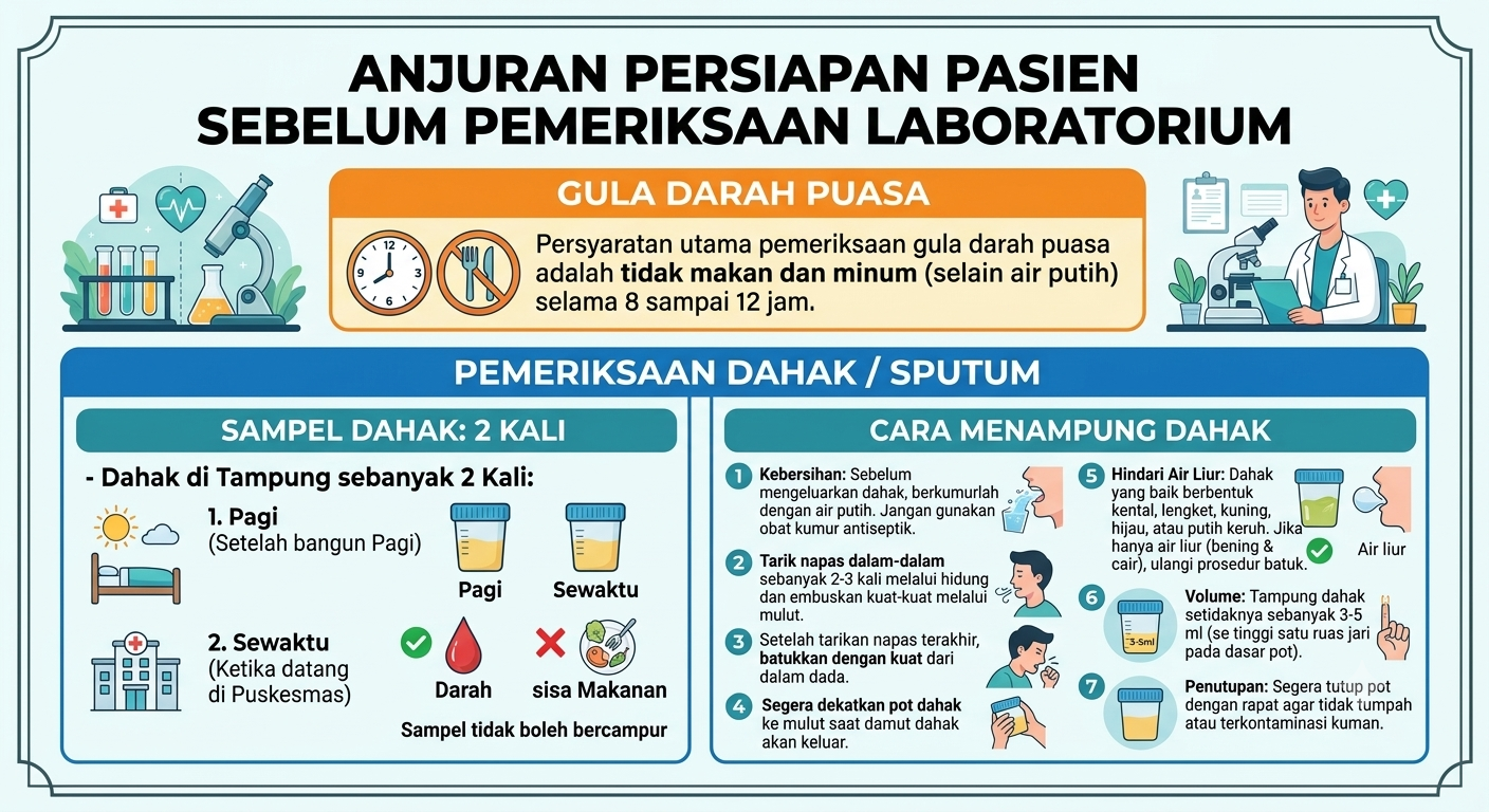 Anjuran Persiapan Pasien