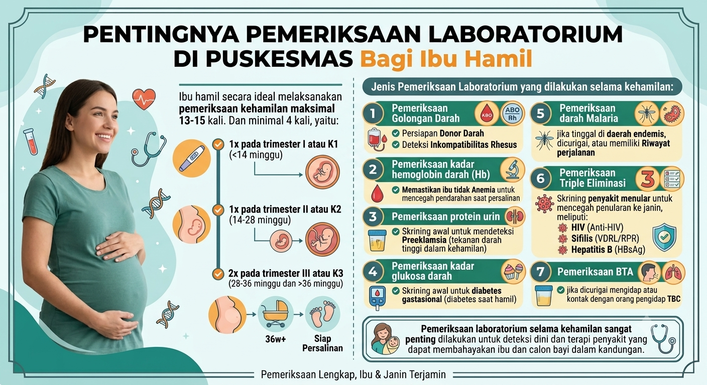 Pemeriksaan Laboratorium Bagi Ibu Hamil