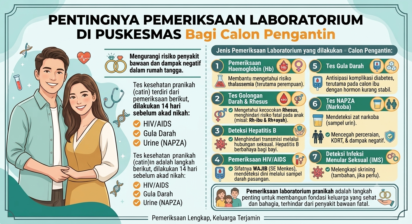 Pemeriksaan Laboratorium Bagi Calon Pengantin